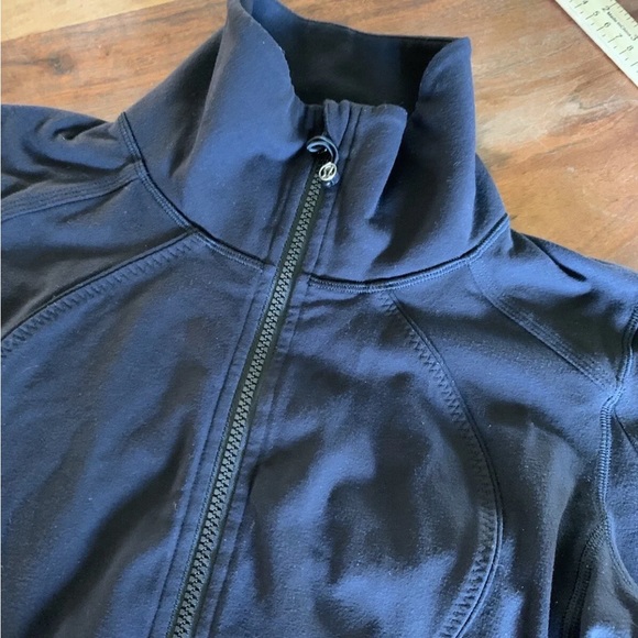 Lululemon Black Full Zip Jacket Women’s Size 6 athletic yoga running active - Picture 9 of 14